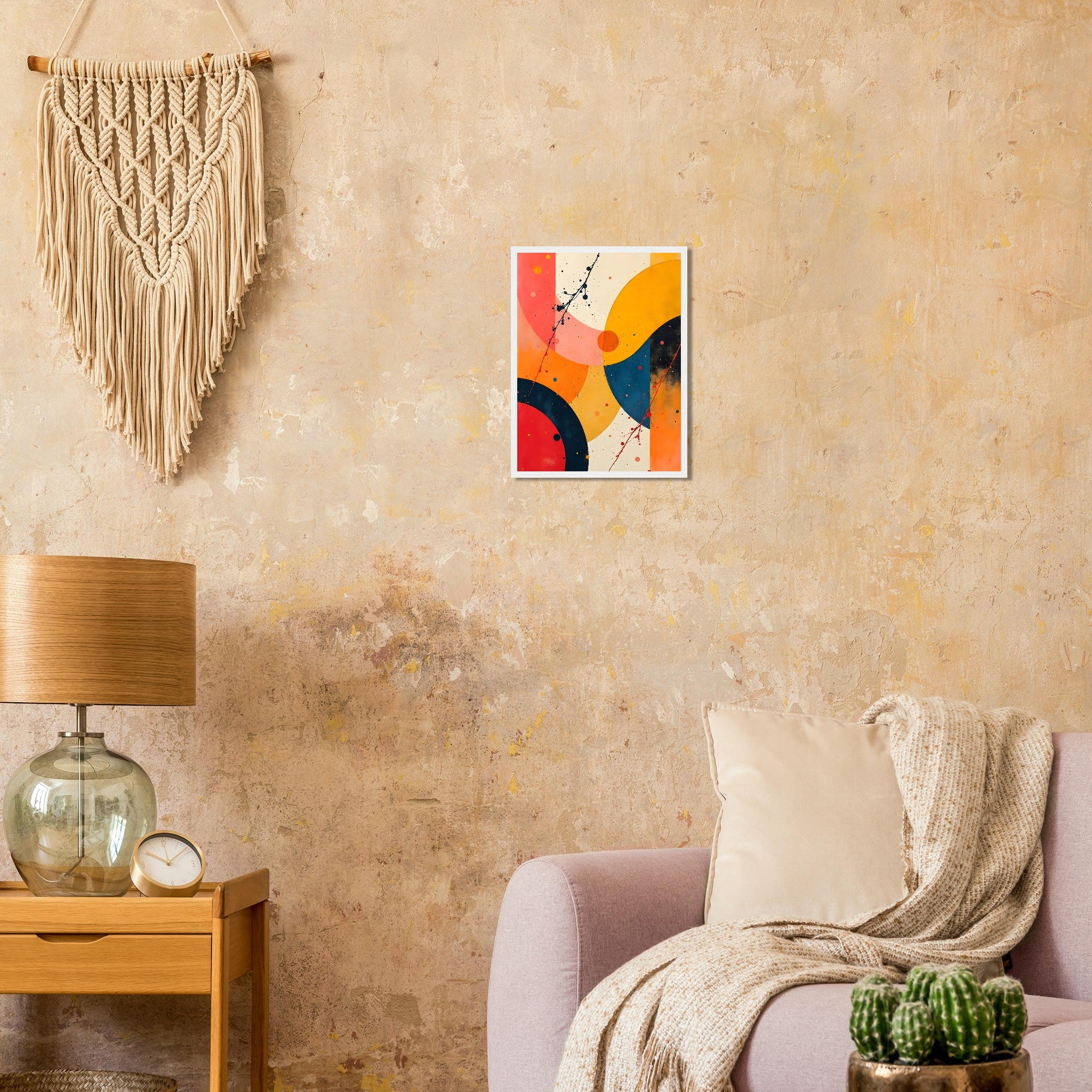 Abstract face art Poster | Modern Home Decor – Poster Wall